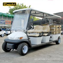 Electric Fuel Type 48V 4 persons Seaters with functional cargo golf cart for sale
